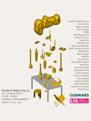 EBBA - Gubns Architect-Maker Pop-up 2022